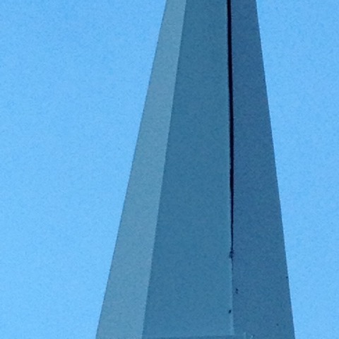Church spire repair