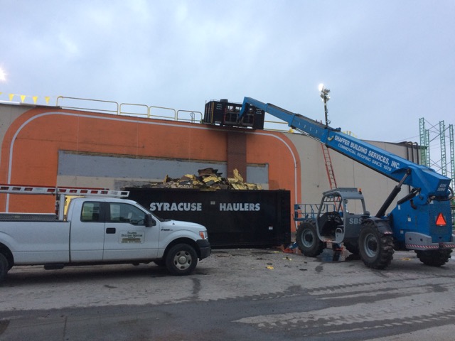 Roof removal
