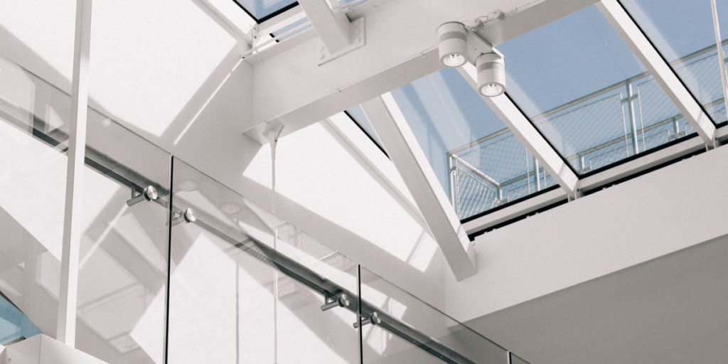 Skylight on a roof